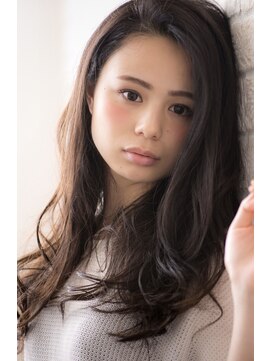 ソア 武蔵小杉(SOAR) ココアベージュグレージュカラーの黒髪ローライト小顔ボブウルフ