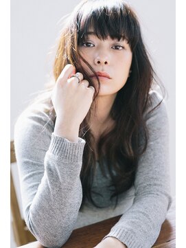 ラヴェストバイフレイスウェル(LOVEST by frace well) 【LOVEST　服部】フェミニンウェーブロング/ダークアッシュ