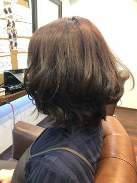ヘアー サロン アットシュシュ(Hair Salon At'shushu) イルミナカラーで春系バイオレットカラー♪
