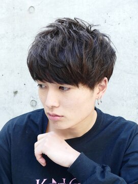 フィフス(fifth) ショートレイヤー×くせ毛風パーマ ソフトツーブロック