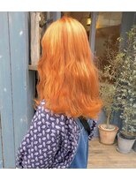マギーヘア(magiy hair) オレンジカラー ［magiyhair 西部笑］