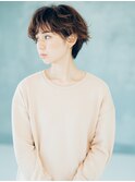 外ハネショートボブ