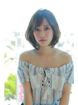 サイン ヘア イノベーション(sign HAIR INNOVATION) 大人可愛い、色気、小顔カットひし形シルエット【錦糸町】