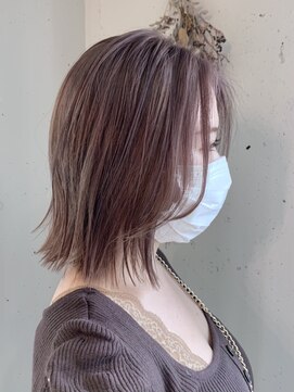 エンシー(ENCI) ピンクベージュカラー /ぷつっとカット