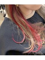 エン(enn)&nbsp;【enn】インナーカラー×レッド