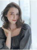 【Zina銀座中央通り鎌田】30代40代大人カジュアル×外ハネミディ