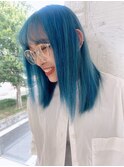 ハイトーンカラーターコイズブルー