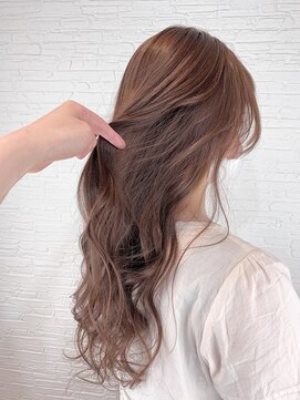 リオリス ヘア サロン(Rioris hair salon) ふんわりコーラルピンク♪