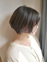 ロンドプロフィール 浦和(Lond profil)&nbsp;アッシュブラウンオフィスヘアネオウルフ外ハネボブ