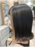 インナーカラー★フォギーベージュ★外ハネボブ