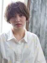 アトリエMAI 北千住&nbsp;20代30代40代大人可愛い丸みショートひし形無造作ワンカール