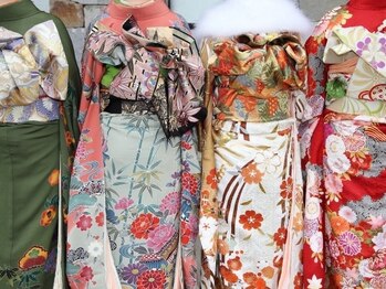 アノン(anone)の写真/2026年成人式のご予約受付中♪特別な日に一日中、可愛く過ごせる着付け&ヘアセットは丁寧な”anone”で☆