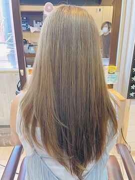 ハンナ ヘアースパ(Hanna hair spa) ボブ/グレージュ/大人女性/レイヤー/ショート[北千住]