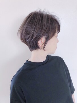 アナザヘアー なんば 高島屋前店(ANAZA hair) 大人かわいいネビージュハンサムボブ♪