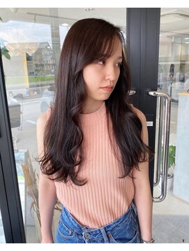 エンリッチヘア(enrich hair) ロングレイヤー　ダークブラウン