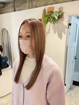 ヘアーラボ ハチ(HAIR LABO HACHI) ピンクベージュ