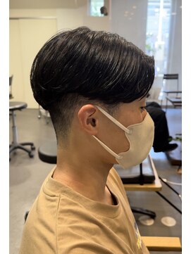 サロン ド ロイ(Salon de Roi) ニュアンスパーマショート　ショートカルマ　六甲神戸三宮