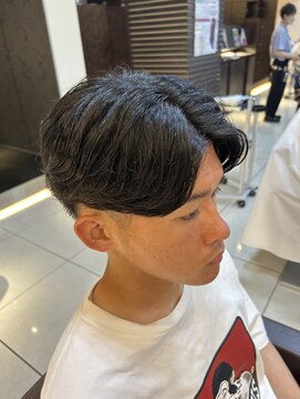 フォルテ 草薙店 ニュアンスパーマ　センターパート