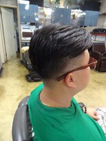 ヴァンテアン 巣鴨店 30代40代50代◎大人ツーブロックカット☆白髪染め 【王子】