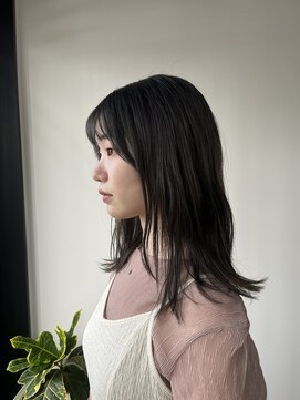 ボレロ ヘアーアンドライフサロン(volero hair life salon) セミロング/モノトーングレー
