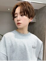 王道人気センターパート マッシュウルフ