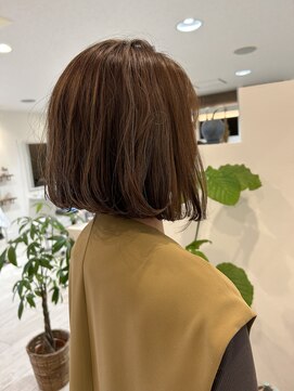 セウバイステラ(Ceu by STELLA) 前下がりラフボブ