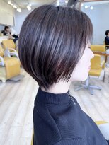 モリオ フロム ロンドン 成増店 【morio成増/児玉】丸みショート 暗髪