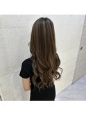 グレージュハイライト