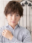 女子ウケバッチリ！マットブラウンカジュアルヘアi仙台