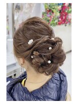 セットサロン ココ ＊キレイめアップスタイル＊