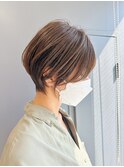 ショートカット/ショートヘア/ショートボブ/30代40代50代/難波