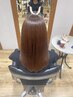 【カラー】プレミアムＡＶＥＤＡトリートメントカラー（リタッチ）＋スパ