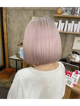 ヘアカロン 熊本本店(Hair CALON) ホワイトピンク/ホワイトブロンド