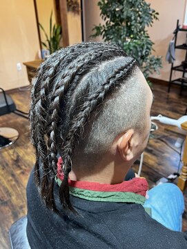 ジーワンヘアー(G1 HAIR) コーンロウ