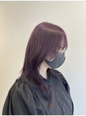 ダークパープル【鈴鹿/津/ケアブリーチ/髪質改善】