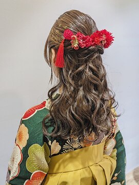 ヘアリゾート粋 新宿三丁目本店 【新宿三丁目】振袖着付けへアセット