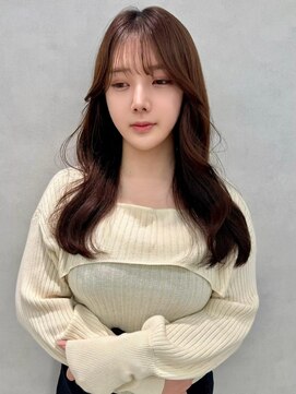 アッシュ 中野店(Ash) イメチェン/似合わせカット/フルバング/レッドブラウン/中野