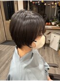 大人可愛いマッシュショート♪