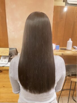 ベベ バイ モップス(be'be' by MOPS) ロング×ストレートパーマ