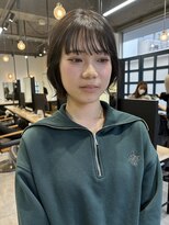 【giinii 横浜　TOMOE】柔らか外はねbob