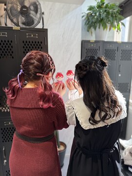 ヴァイス 渋谷店(VAICE) ライブ前ヘアセット/推し活ヘア/リボンアレンジ