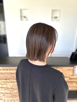 ヴァン カウンシル 王子(VAN COUNCIL) 切りっぱなしボブディ 春のうる艶ケアカラー ハイライト#3