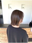 切りっぱなしボブディ 春のうる艶ケアカラー ハイライト#3
