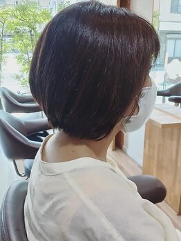 サロンドヒサヨ(salon do HISAYO)の写真/イチゴカラー・HQヘナなど髪と頭皮を考慮したメニュー多数◎白髪をカバーしながらお洒落を楽しむ♪