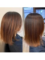 アメリ(Ameri)&nbsp;-Ameri-藤川☆素髪ストレート【浜町/ショート/ボブ/髪質改善】