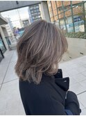 《シークレットハイライト》大人レイヤー×グレージュ
