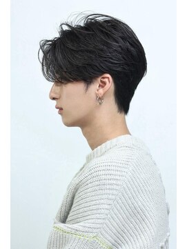 リップスアネックス 大宮(LIPPS annex) センターパート　毛流れ　ニュアンスパーマ