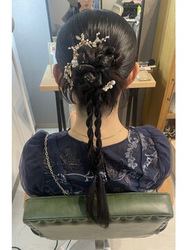 シュクレアミ 福島(sucre ami) デザインカチモリヘア【福島/ヘアセット】