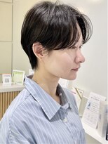 ベイ(BAE)&nbsp;ジェンダーレス♪ハンサムショート/新潟ショートボブ/センター