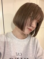 ニモ(NIMO.)&nbsp;ボブ　ハイトーン　ベージュ